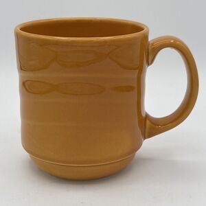 SYRACUSE China CANTINA Wavy Restaurant Ware SAFFRON ORANGE Coffee Mug 888